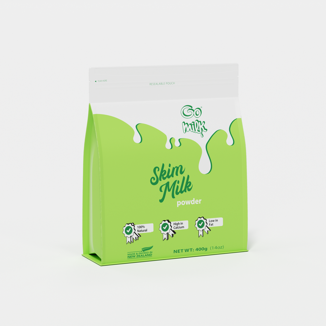Go Milk- Skim Milk Zipper Pack