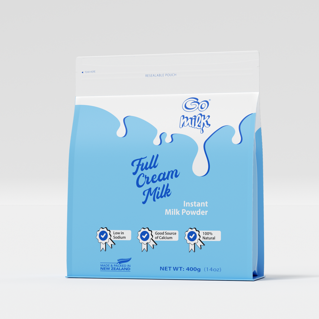 Go Milk- Full Cream Zipper Pack
